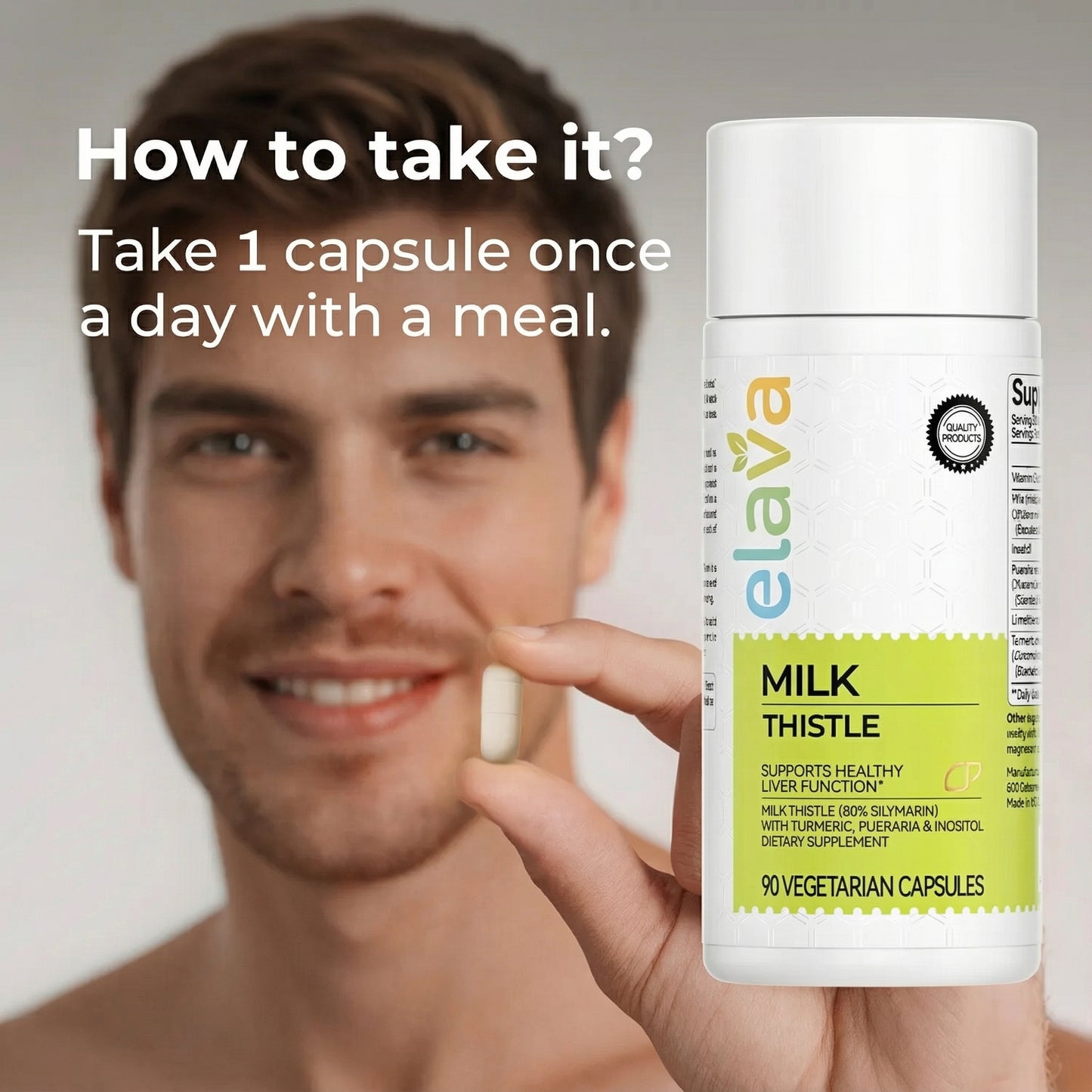 Elava™ Milk Thistle - The Complete Detox Formula