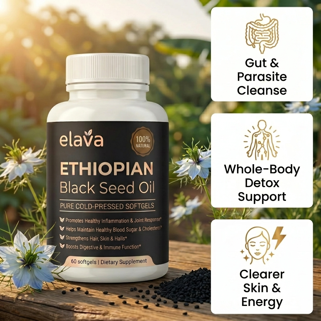 Elava™ Black Seed Oil Supplement