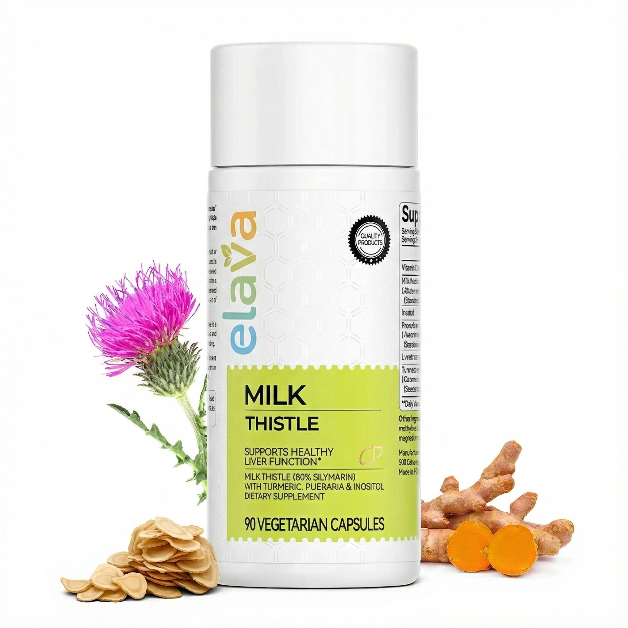 Elava™ Milk Thistle - The Complete Detox Formula