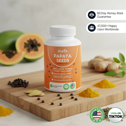Elava™ Papaya Seeds Supplement